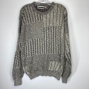 Vintage Shenandoah Gray Crewneck Sweater Size Large USA